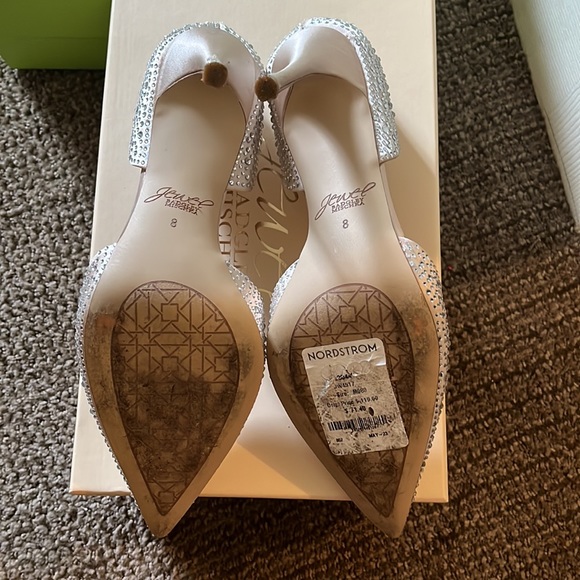 Jewel Badgley Mischika Stiletto Silver pump - Picture 3 of 7